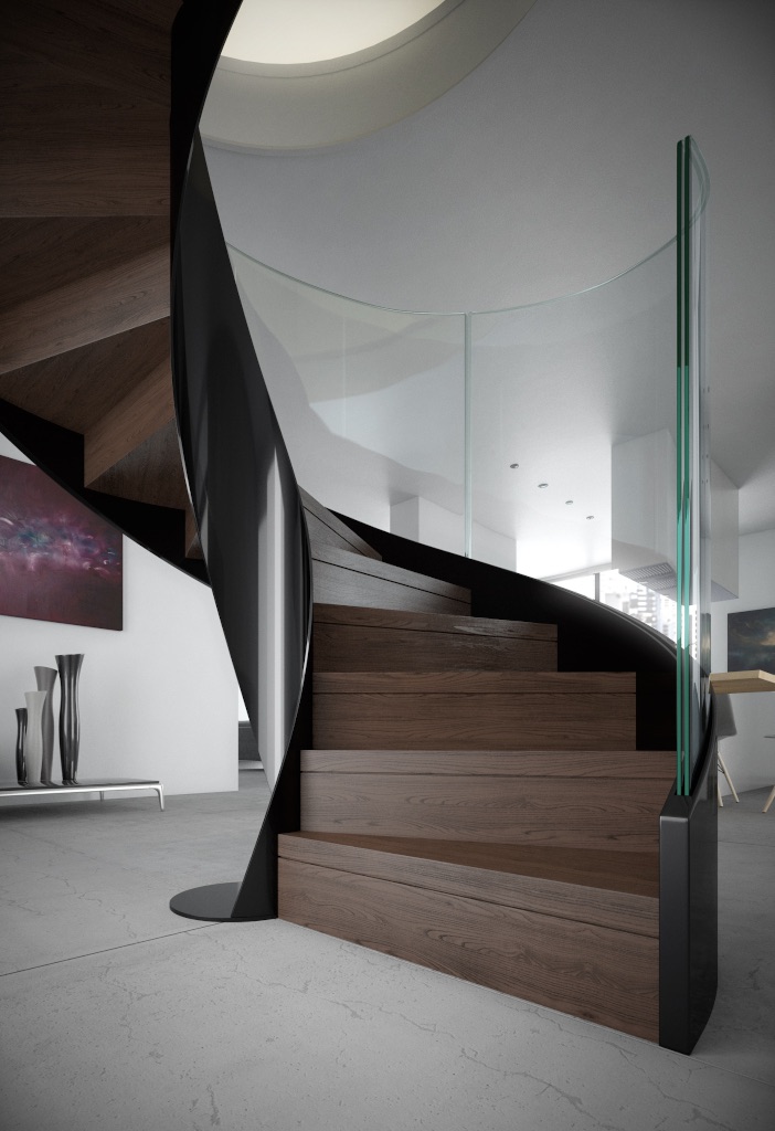 Details that can make the difference in a installation of wooden staircase for interior